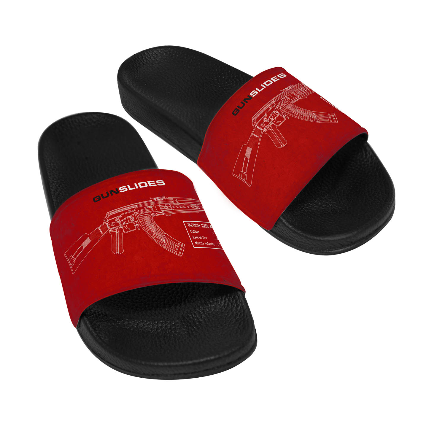 Buy Richale Pubg White Red Slides Slippers For Men Online @ ₹499 from  ShopClues